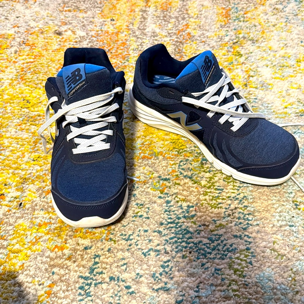 NEW New Balance Blue and White Sneakers